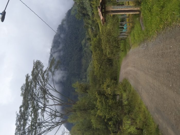 Camino de la vereda La Salada